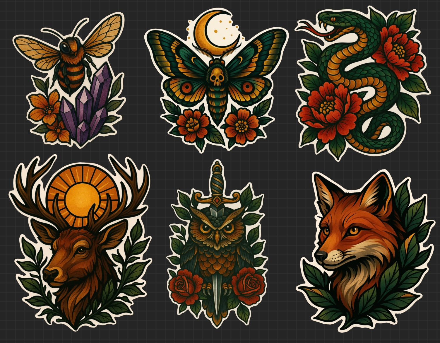 Neo-traditional Wildlife