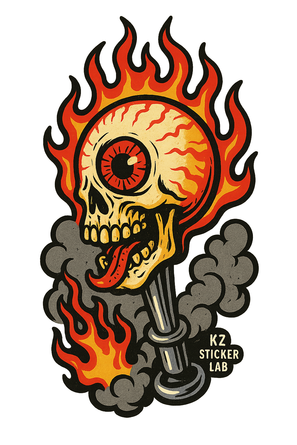 Skully shift knob
